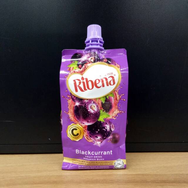 Jual RIBENA BLACKCURRANT 330ML POUCH FRUIT DRINK JUICE Shopee Indonesia