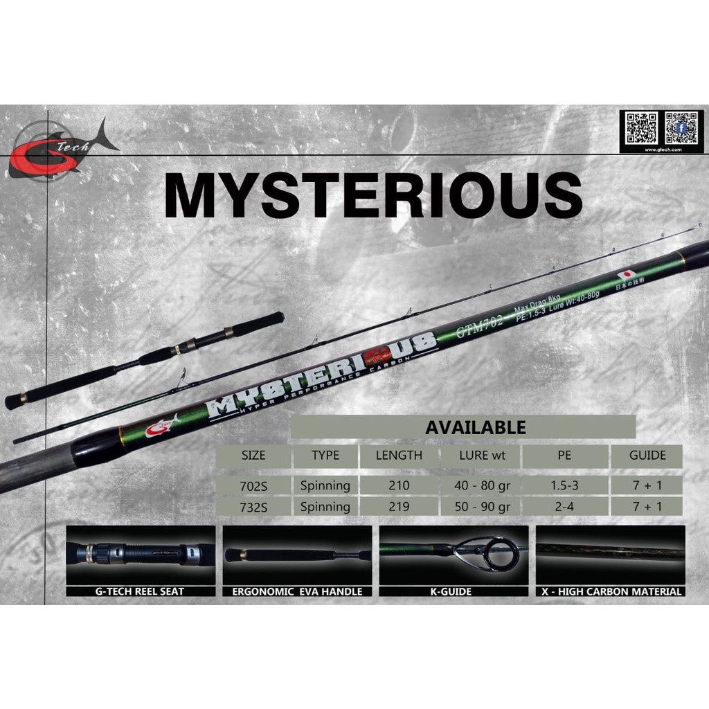 Jual Rod GTECH MYSTERIOUS | Shopee Indonesia