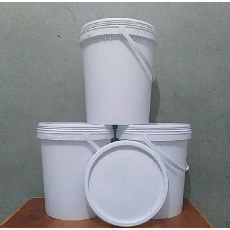 Jual Ember Pail Ember Polos Ember Plastik Lengkap Dengan Tutup Kapasitas 25 Liter Shopee 0792