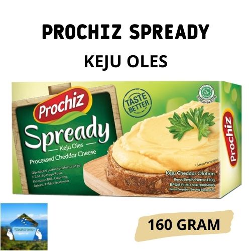 Jual Prochiz Spready / Keju Oles 160 Gram | Shopee Indonesia