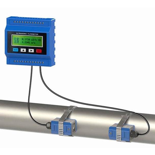 Jual Ultrasonic Flow Meter Tuf2000M Liquid Flowmeter Tuf-2000M 50-700Mm ...