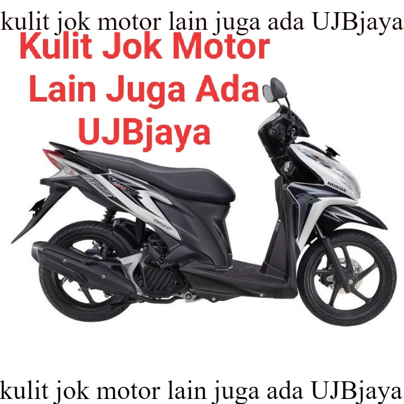 Jual Kulit Jok Motor Honda Vario 125 Fi/Techno BAHAN ORI Sarung Jok