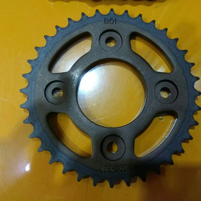 Jual gear set + rantai gear paket supra fit new | Shopee Indonesia