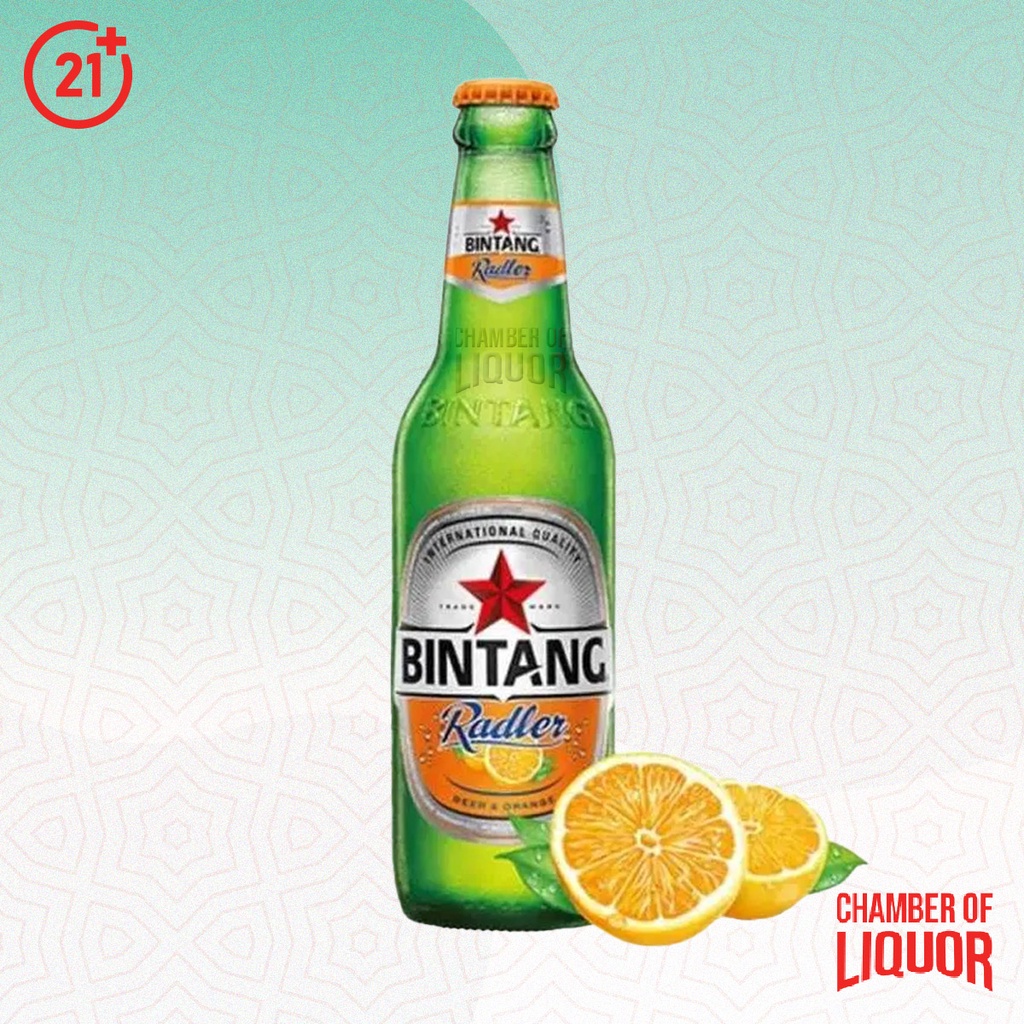 Jual Beer Bintang Radler Orange Pint / Bir Bintang Radler 330ml Shopee Indonesia