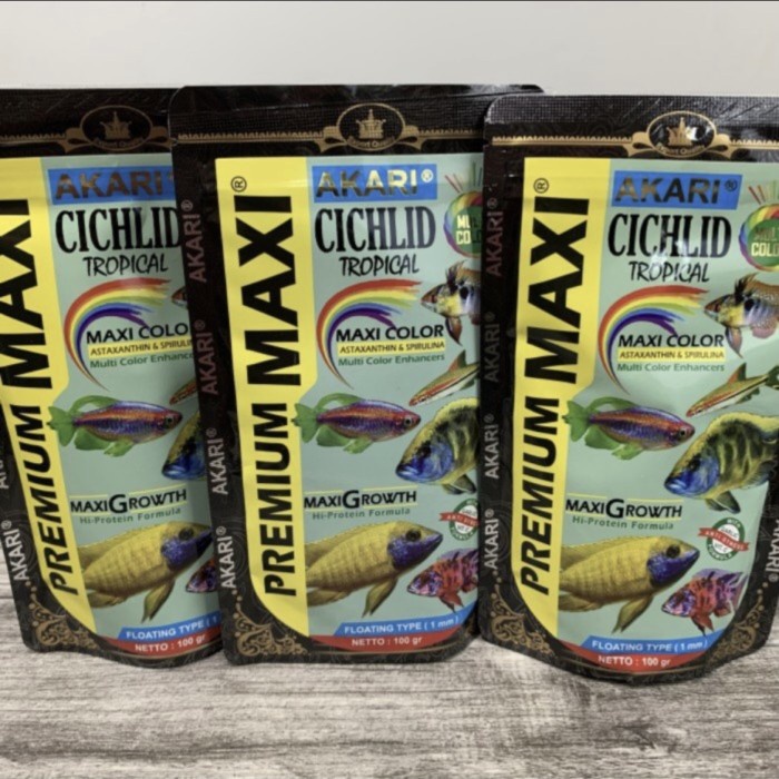 Jual Pelet Akari Premium Maxi 100g - 10g | Shopee Indonesia