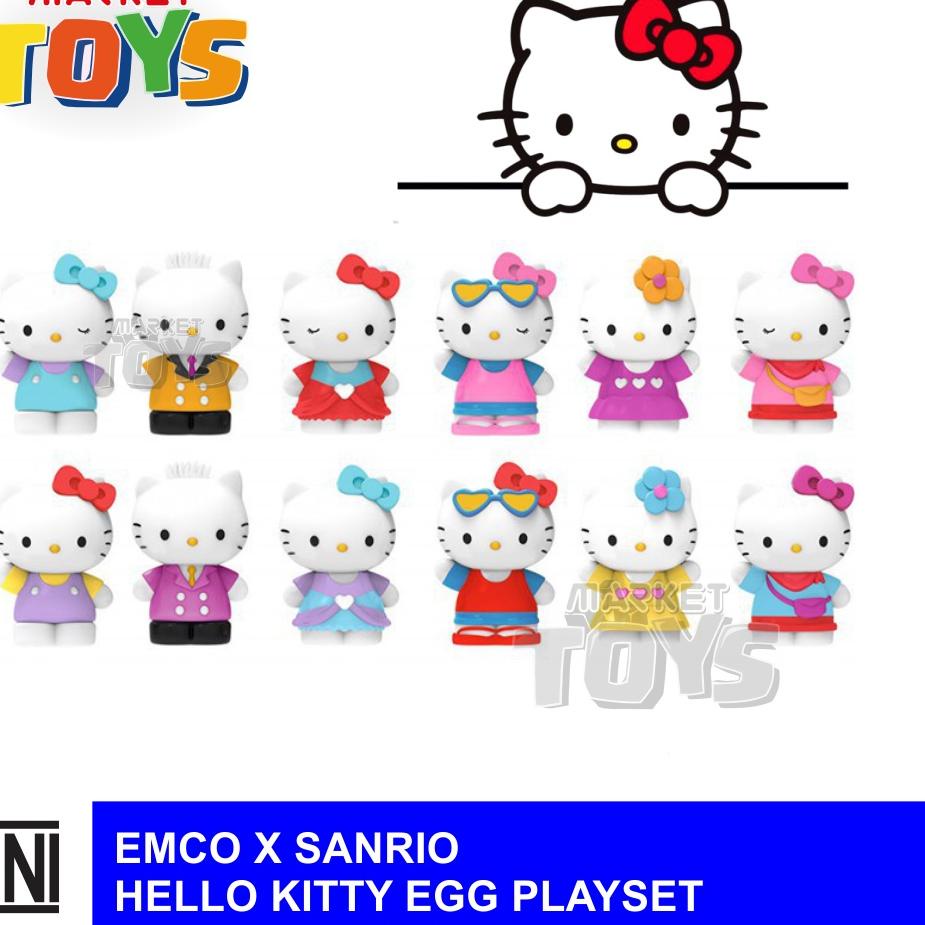 Calzini Stance X Sanrio Hello Kitty - Equipaggio Taglia M (8-10,5) - Nuovi In Confezione Originale