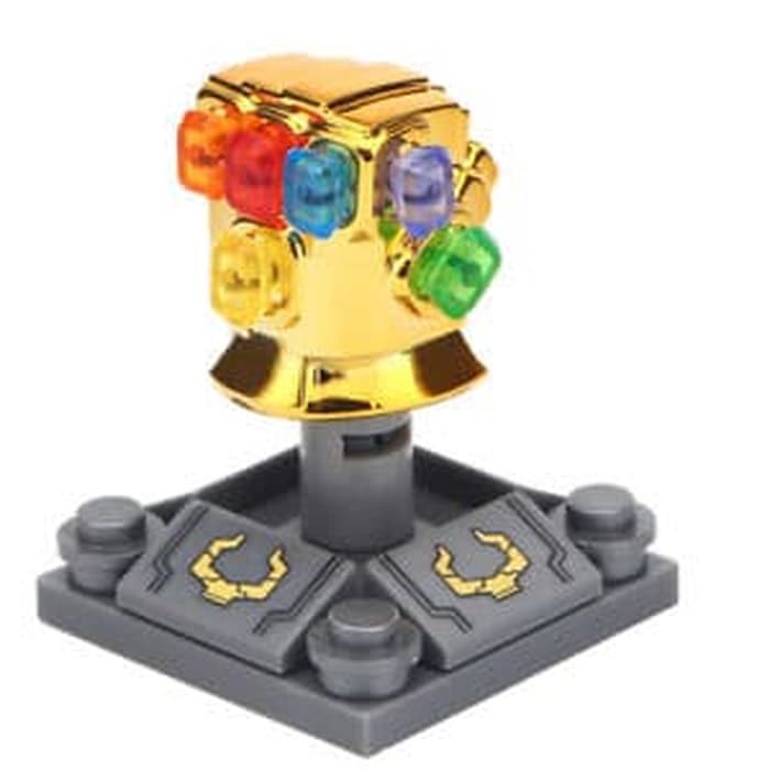 Jual Marvel Thanos Infinity Stone Gauntlet Sarung Tangan Minifigure ...