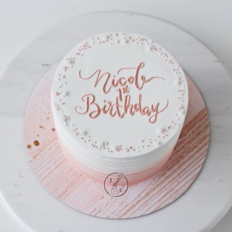 Jual Kue Ulang Tahun Custom Cake / Cake Ultah Custom 16cm | Shopee