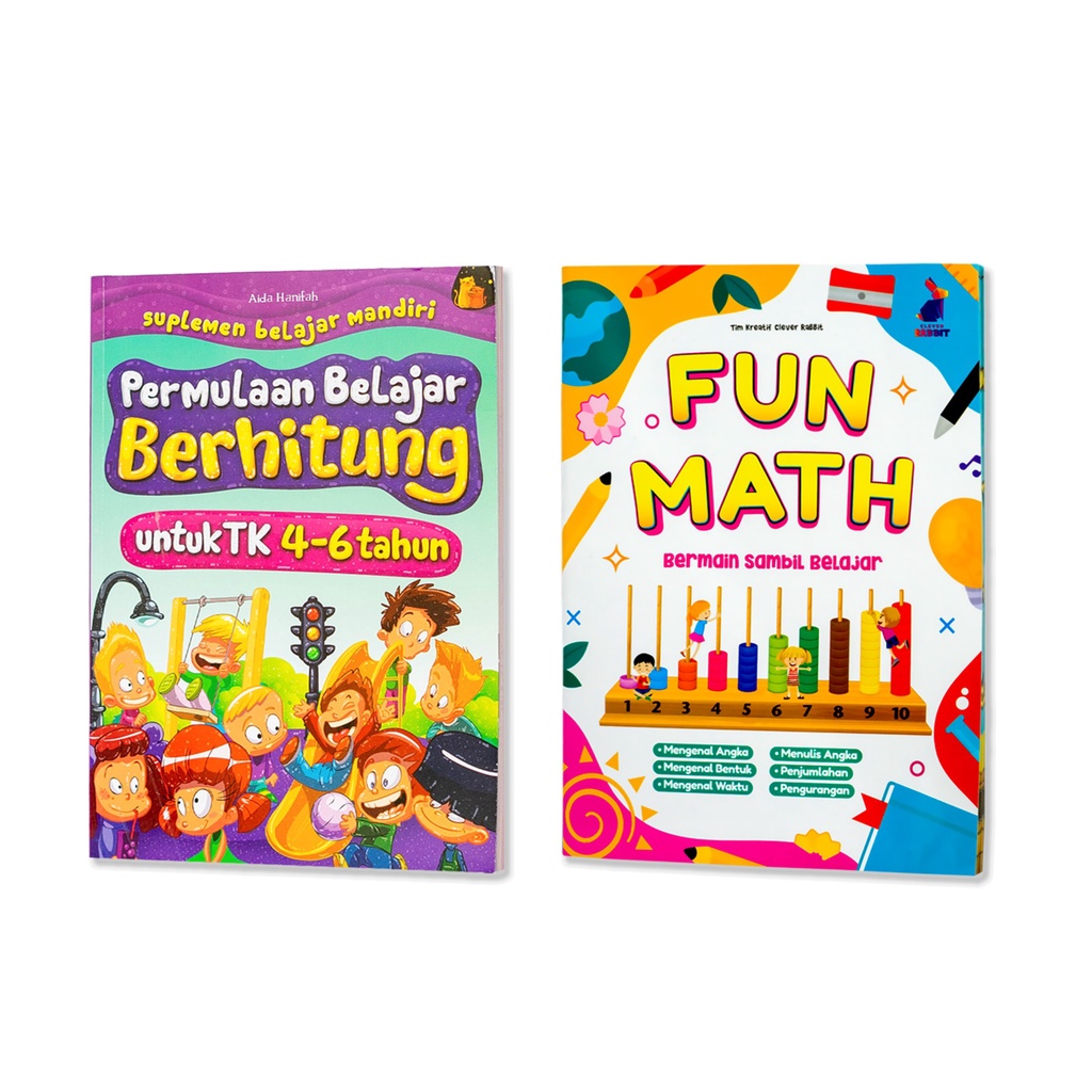 Jual Buku Anak Tk Paud Permulaan Belajar Berhitung Tk 4 Sampai 6 Tahun