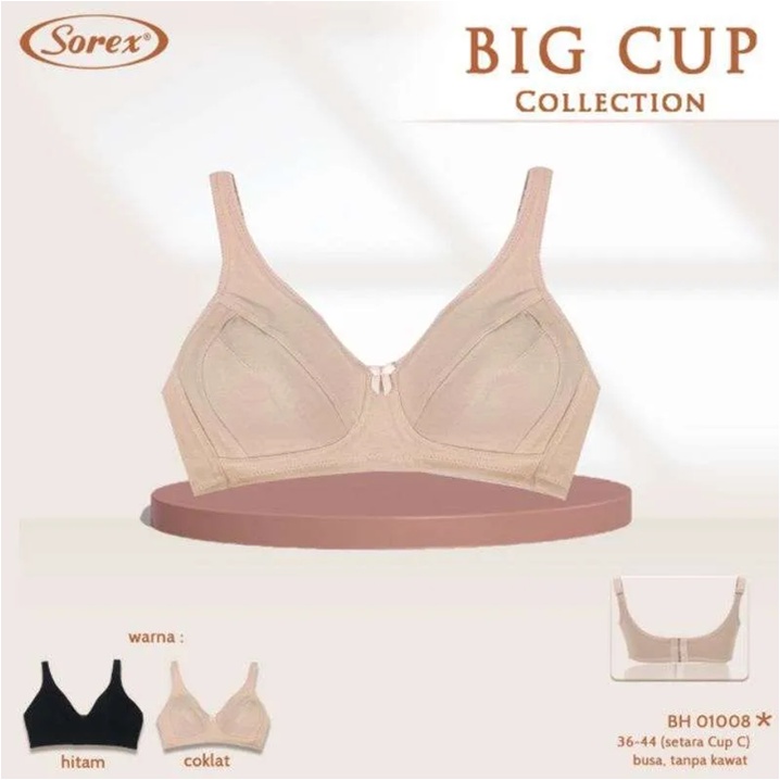 Bra big cup SOREX tanpa busa | BH bigcup | creora collection