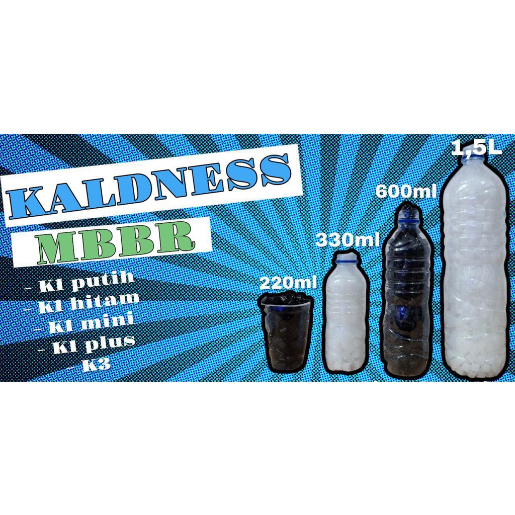 Jual Kaldness K1 / Kaldnes Kalnes K1 ,K1 Mini , K1 plus K3 per 220 ml ...