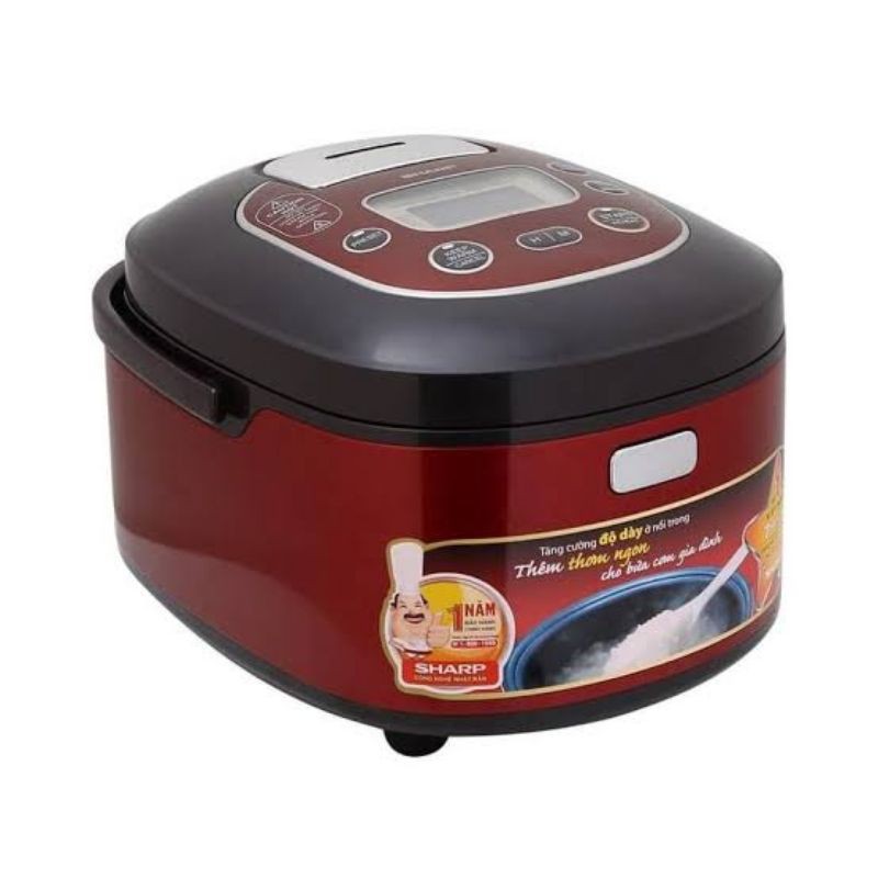 Jual MAGIC COM RICE COOKER SHARP KS TH18 KSTH18 RD WH 1,8 1.8 LITER