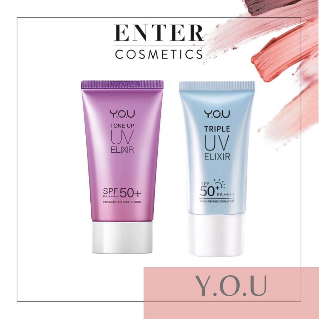 Jual YOU Tone Up UV Elixir SPF 50+ PA++++ | Triple UV Elixir SPF 50+ PA ...