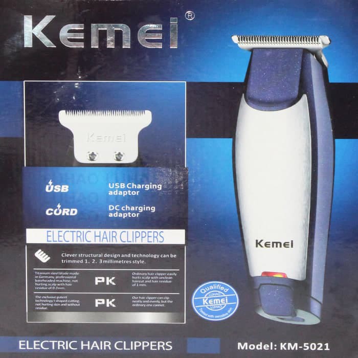 Jual Mesin Cukur Rambut Kemei KM-5021 Cukuran Rambut Cordless KM 5021 ...