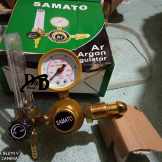 Jual Regulator Argon Tabung Oksigen Samato Tabung Las Dnd Shopee Indonesia