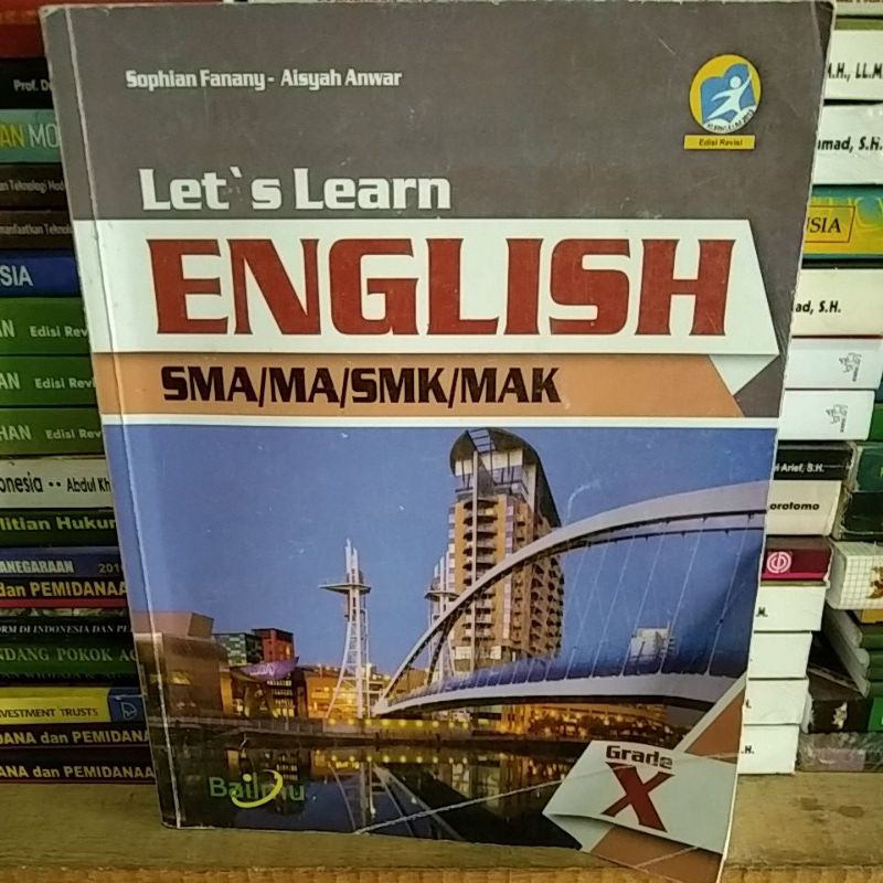 Jual Buku Bahasa Inggris ( English) SMA/MA Kelas 1-10 Penerbit Bailmu ...