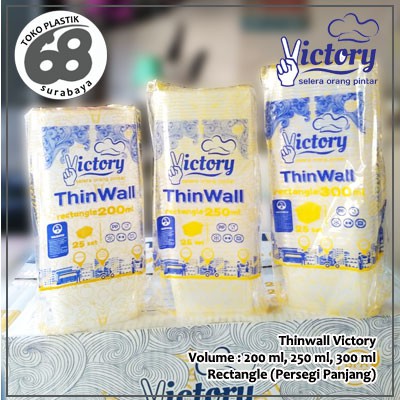 Thinwall Victory Isi 25 Pcs