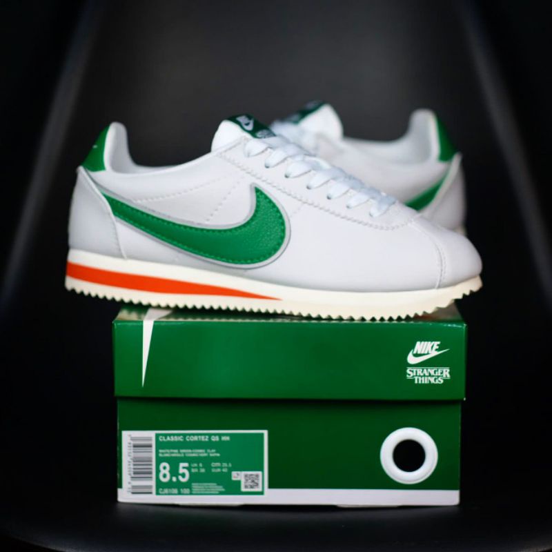 nike cortez stranger things green