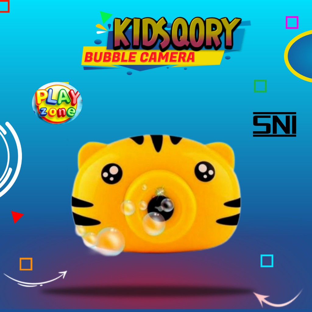 Jual Mainan Anak Bubble Camera Bubble Elektrik Bentuk Camera Machine