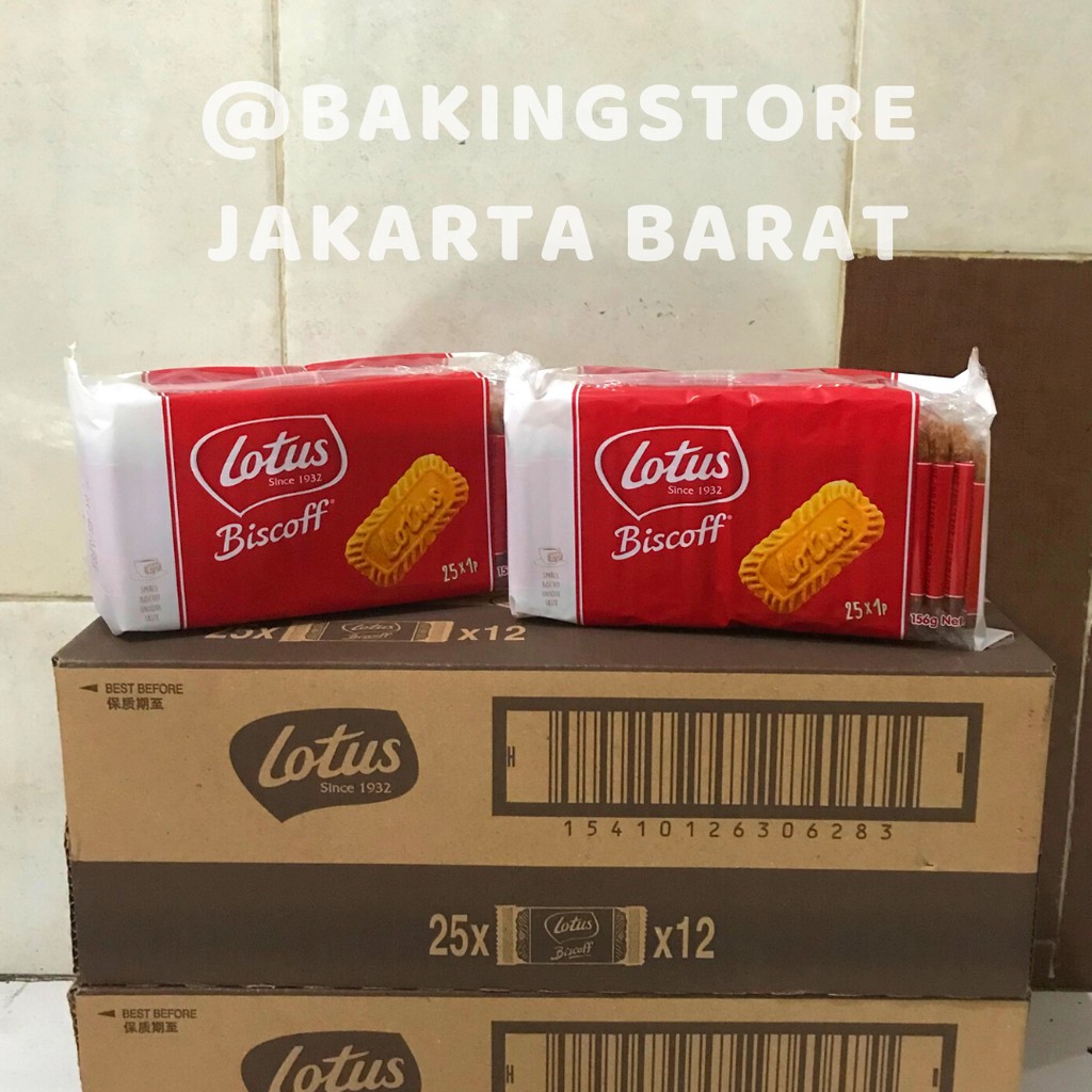 Jual Biscuit Lotus 25 Pcs - Biskuit Biscoff Lotus Individual Pack 156 ...