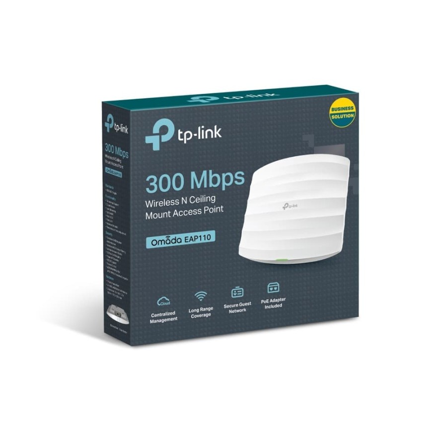 Jual Tplink EAP110 300Mbps Wireless N Ceiling Mount Access Point Shopee Indonesia