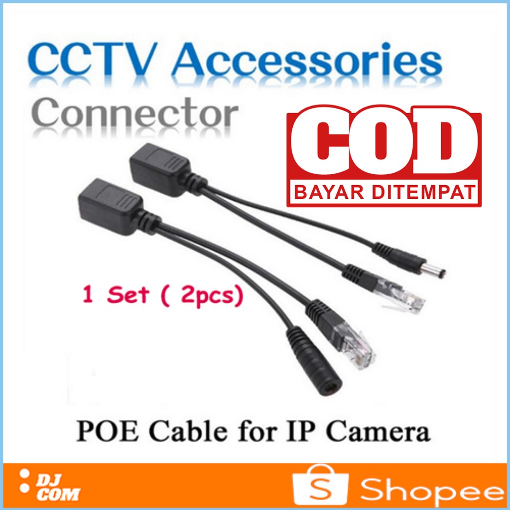 Jual Kabel POE Splitter Spliter Injector Per Set | Shopee Indonesia