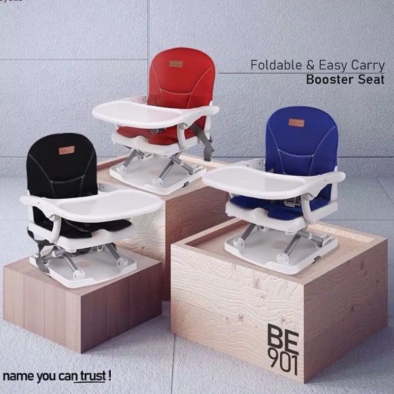 Jual Kursi Makan Bayi BabyElle Booster Seat BE901 Foldable and