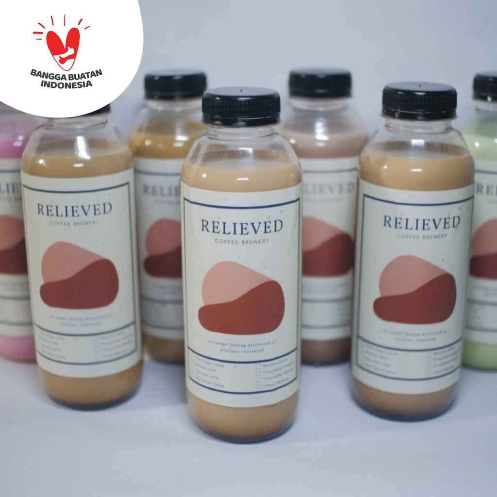 Jual Relieved Coffee Brewery - Chocolate Almond (500ml) | Shopee Indonesia
