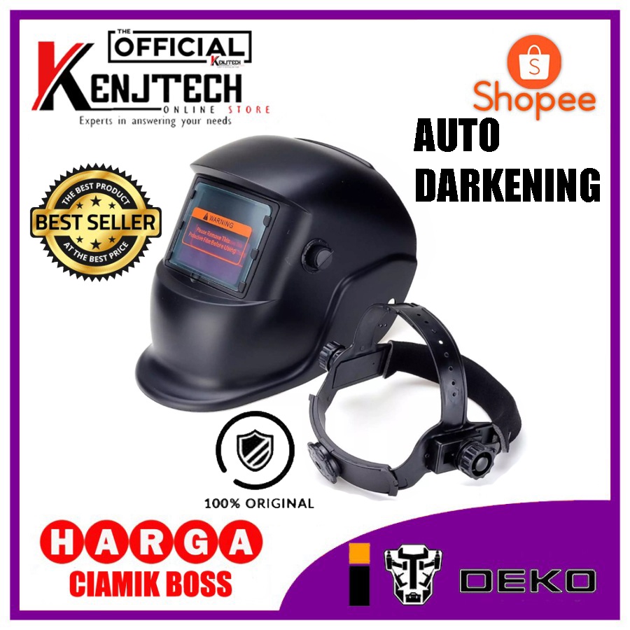 Jual Kedok Las Otomatis Topeng Las Otomatis Welding Helmet Auto Darkening Berkualitas Dengan