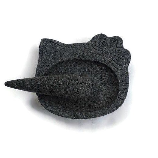 Jual Cobek batu asli / cowek / cowet batu asli merapi model
