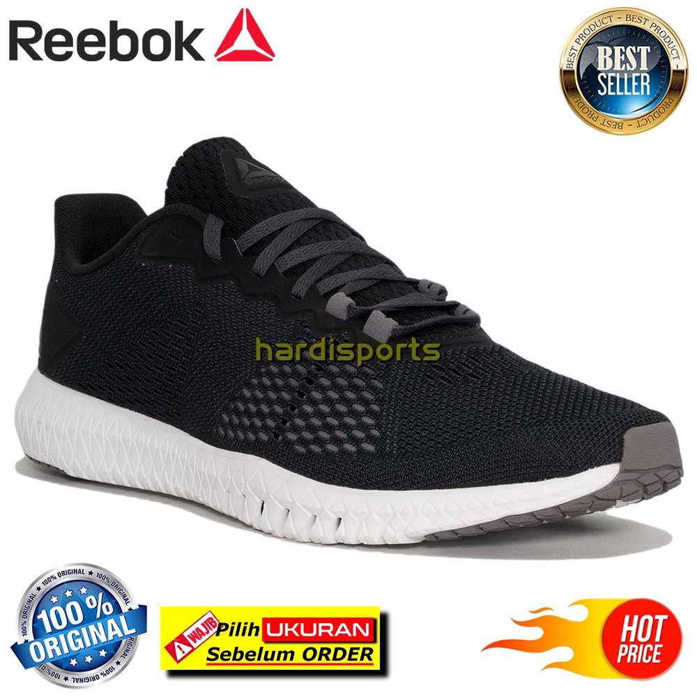 Jual Sepatu Running Pria Reebok Flexagon CN2583 Black ORIGINAL Shopee Indonesia