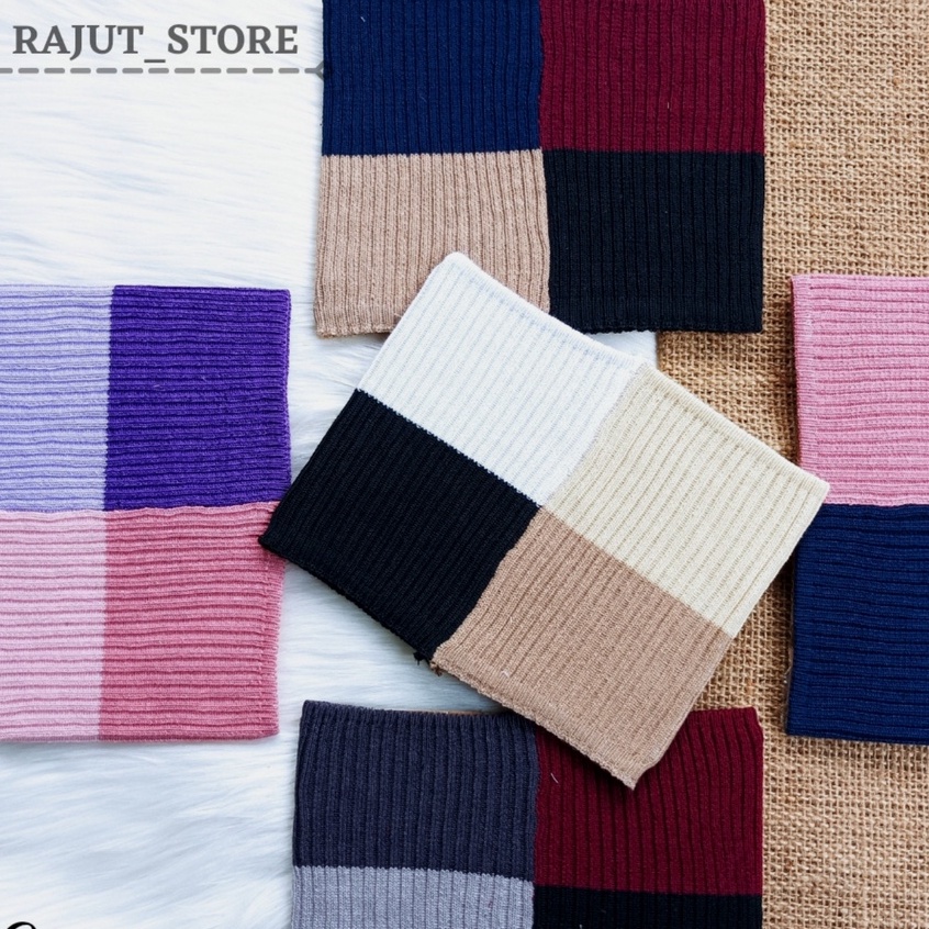 Jual CIPUT RAJUT 4 WARNA PREMIUM / BANDANA RAJUT PREMIUM / DALAMAN