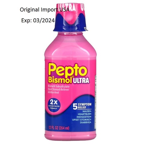 Jual Pepto Bismol, Pepto Bismol Ultra, 12 fl oz (354 ml) | Shopee Indonesia