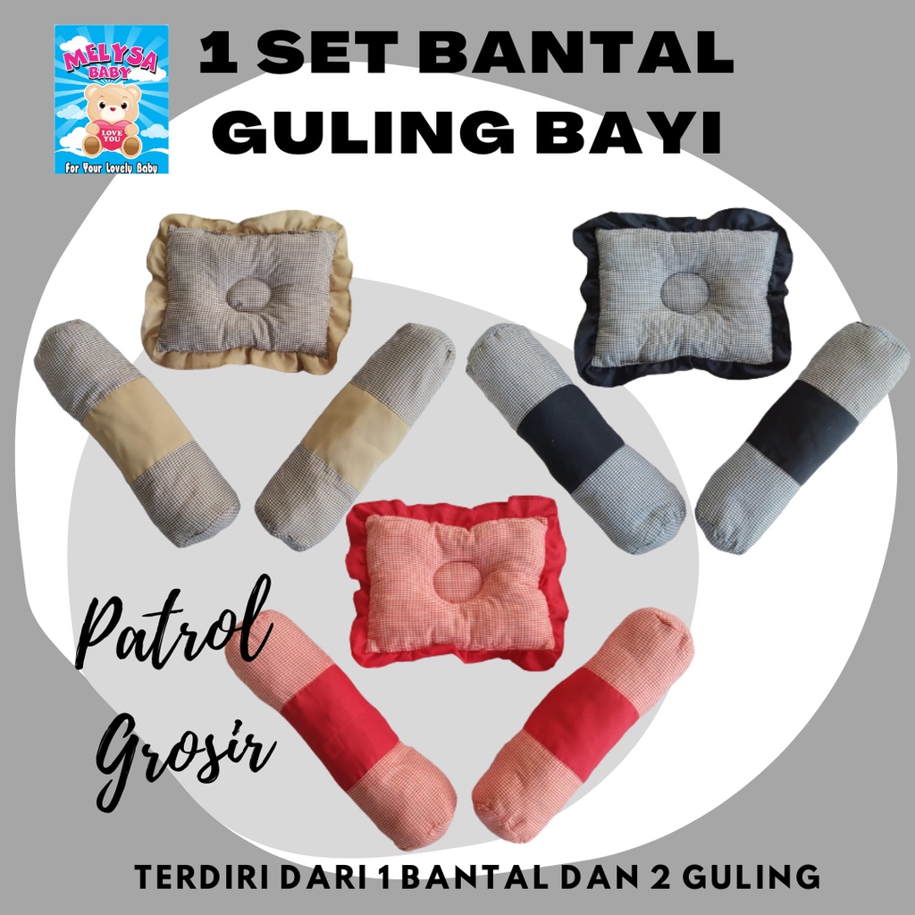 Jual 1 Set Bantal Guling Bayi Melysa Baby Termurah | Shopee Indonesia