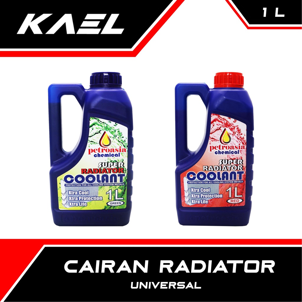 Jual Cairan Radiator 1L Motor Matic Honda dll PETROASIA Air-Water ...