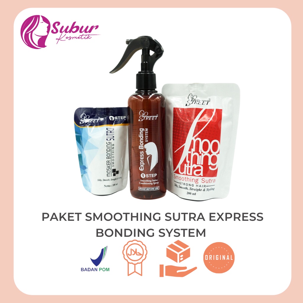 Jual Go Street Paket Bonding Sutra 250Ml Strong ( Rambut Virgin ...