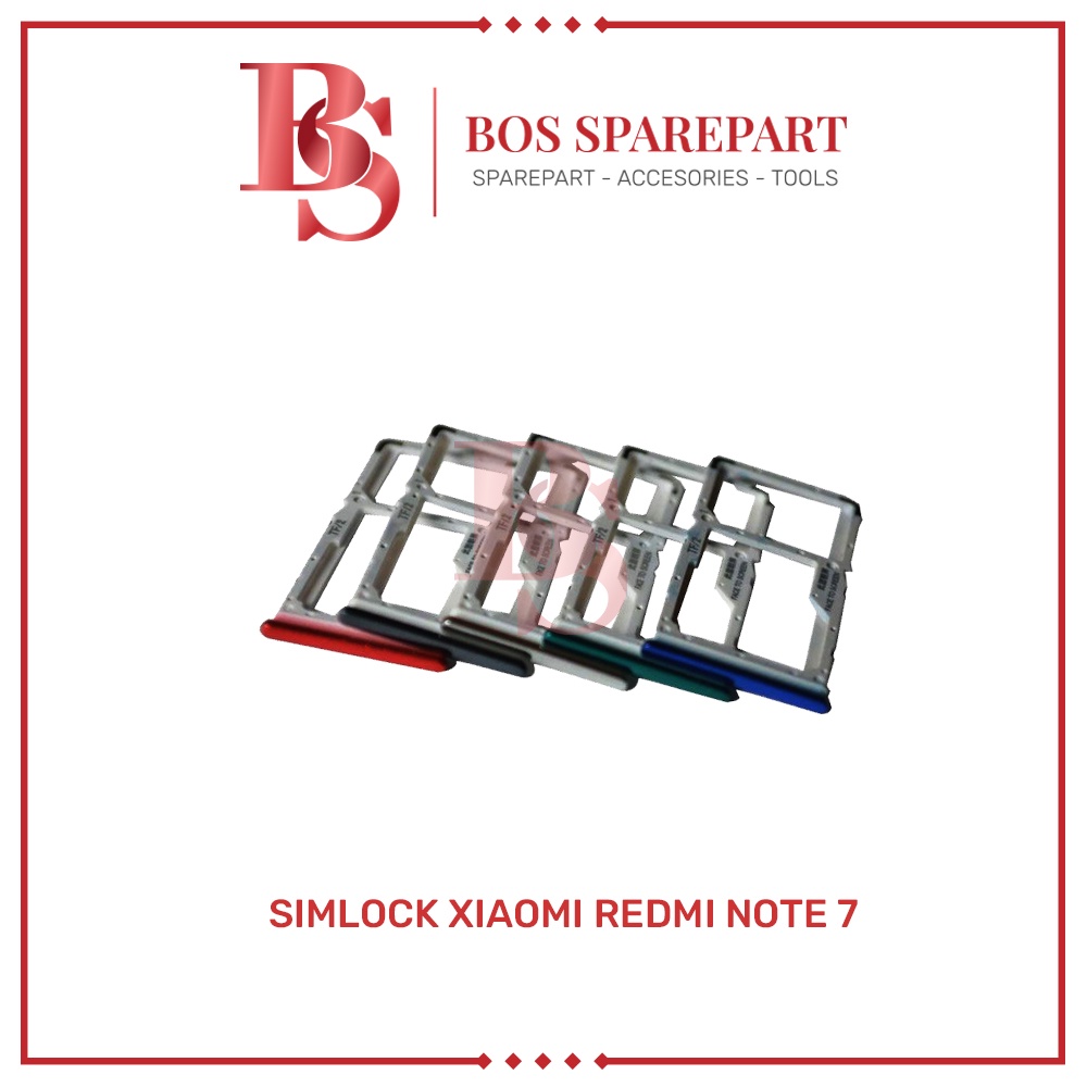 Jual SIMLOCK XIAOMI REDMI NOTE 7 / SIMTRAY / TEMPAT KARTU | Shopee ...