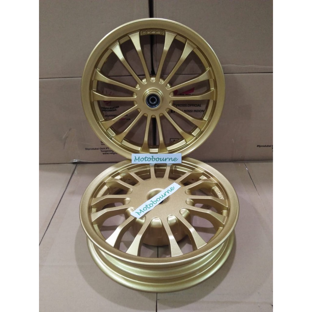 Jual Velg vrossi racing venom Revolve Scoopy R12 Gold | Shopee Indonesia
