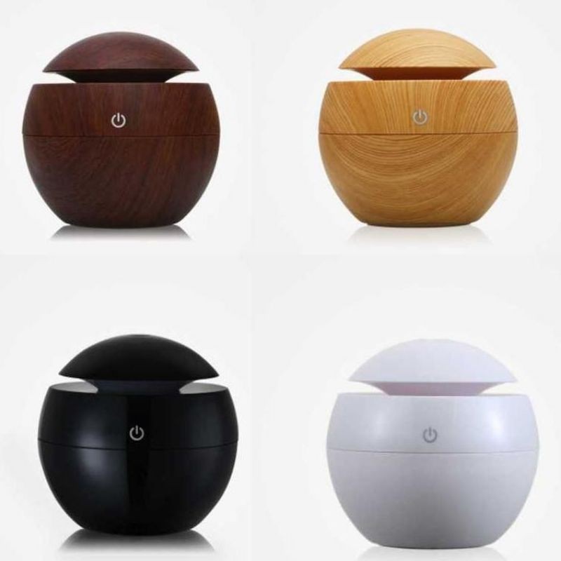 Jual Aroma Terapi Humidifier Bulat Udara Purifier Air Diffuser Portable ...