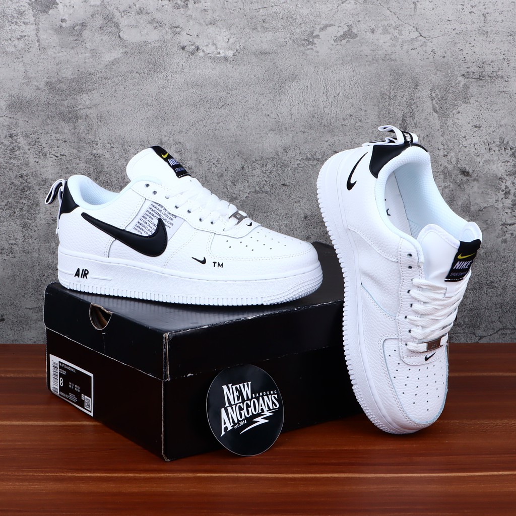 Air force 1 utility white gs on sale