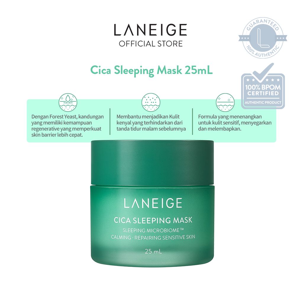 Jual Laneige Cica Sleeping Mask 25ML Shopee Indonesia