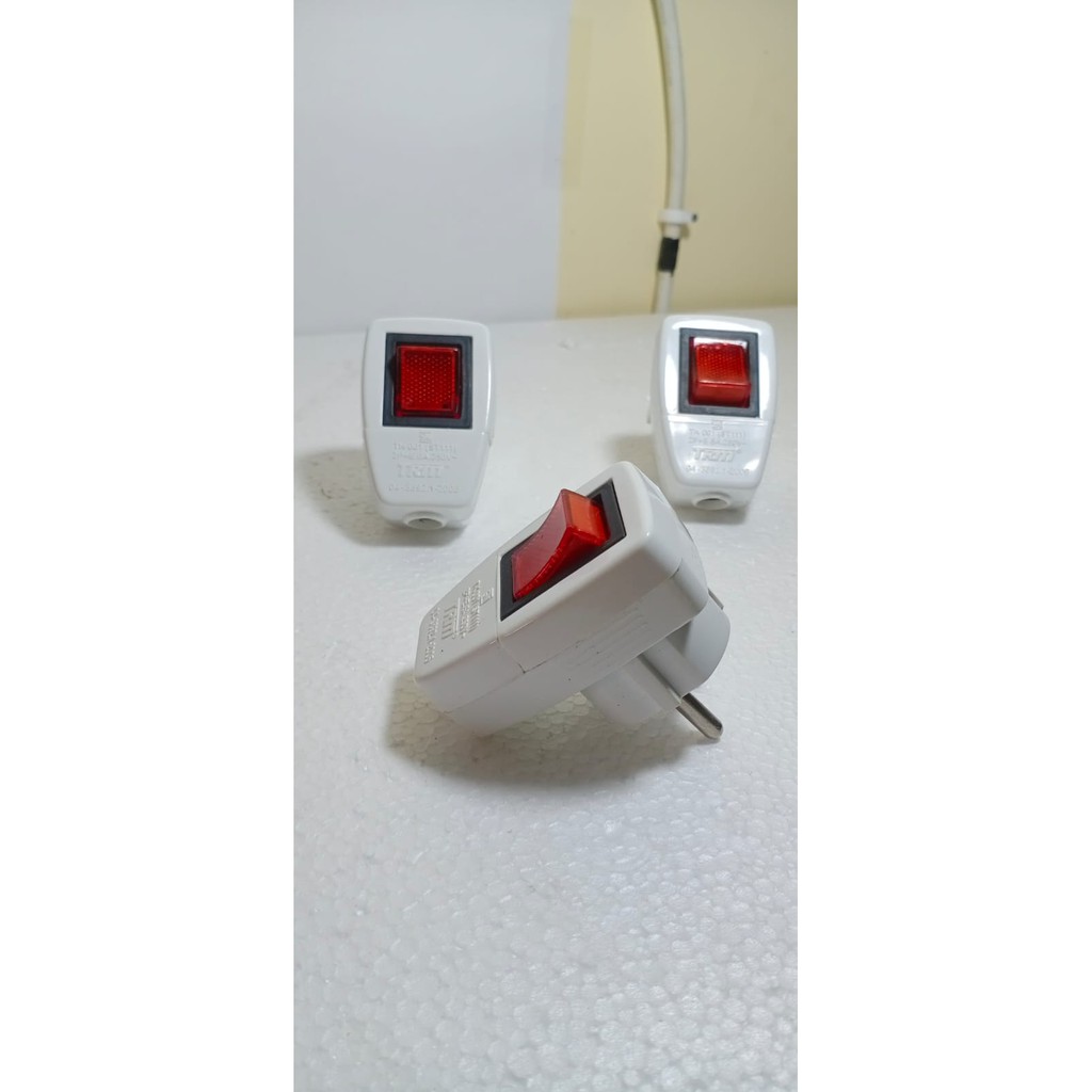 Jual SAKLAR ON OFF / STEKER SAKLAR LAMPU / COLOKAN ON OFF | Shopee ...