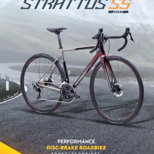 Jual SEPEDA ROADBIKE BALAP POLYGON STRATTOS S5 DISC S NEW 2021 | Shopee ...