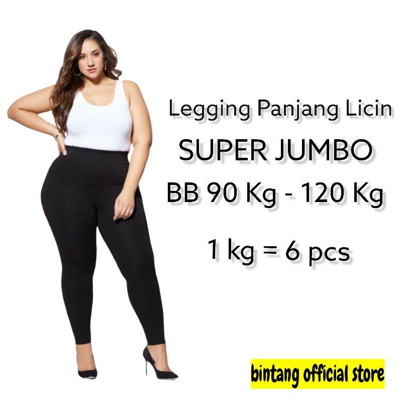 Super JUMBO Leggings Pants Cool Material Bb 90-120Kg XXXXL Super