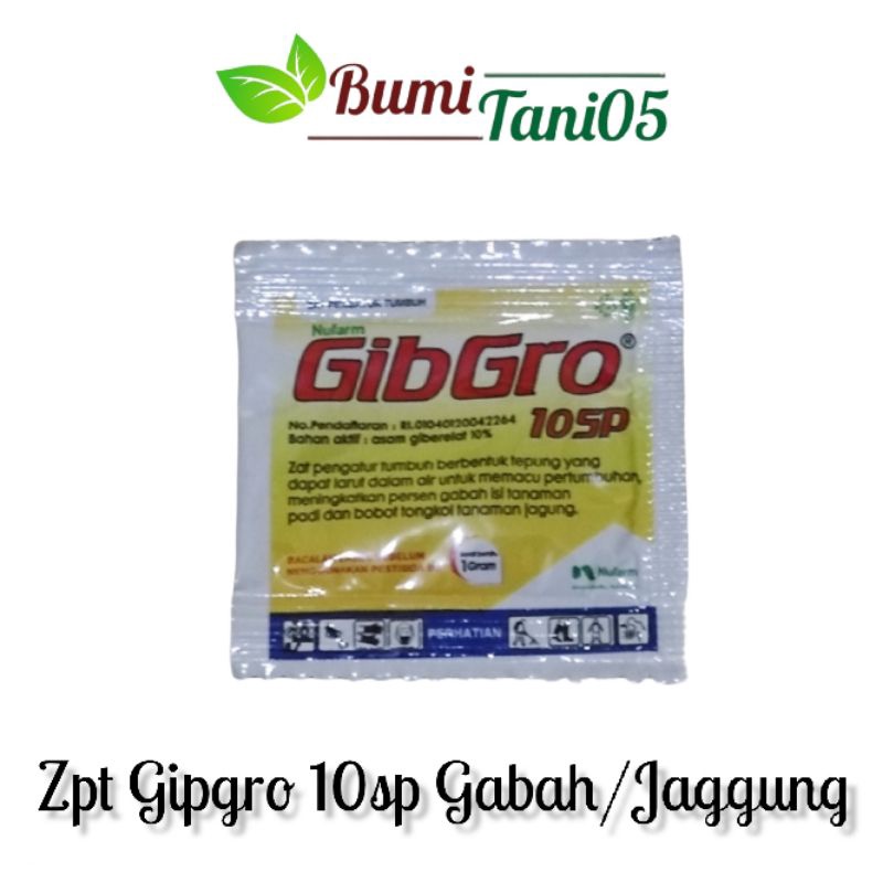 Jual Gibgro 10sp Zat Pengatur Tumbuh Tanaman Kemasan 1gr | Shopee Indonesia