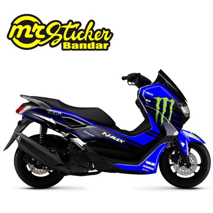 Jual STICKER DECAL MOTOR YAMAHA NMAX FULL BODY PREMIUM MONSTER ENERGY ...