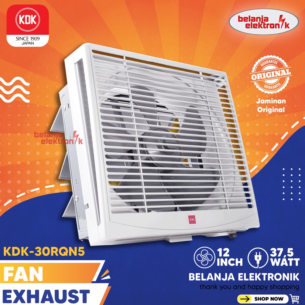 Jual EXHAUST FAN KDK 30RQN5 12 INCH DINDING | Shopee Indonesia