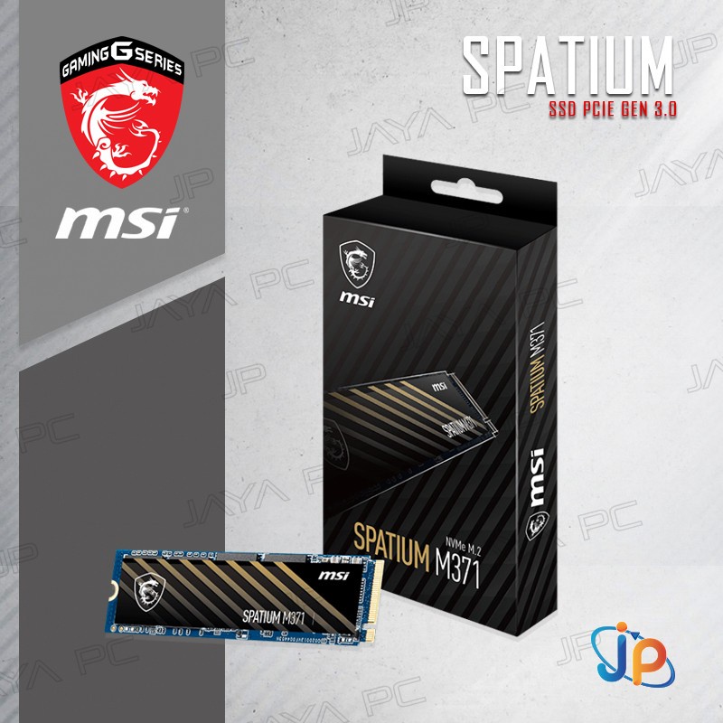 Jual MSI SSD SPATIUM M371 M.2 Pcie Gen3 Nvme 2280 1TB - M2 1 TB ...