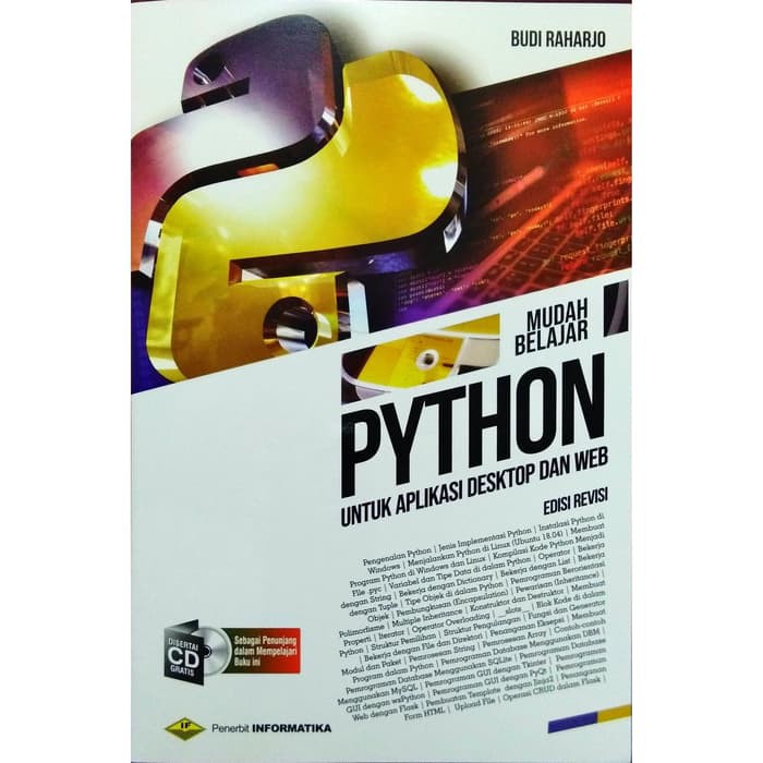 Jual BUKU CODING PEMROGRAMAN MUDAH BELAJAR PYTHON UNTUK APLIKASI ...
