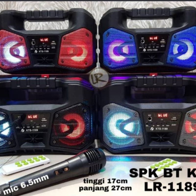 Jual SPEAKER BLUETOOTH KTS 1189+MIC & REMOD (SUARA BAGUS) Shopee